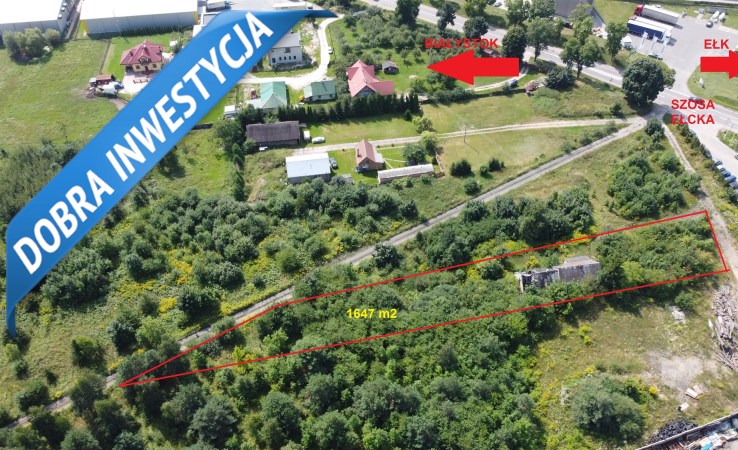 działka na sprzedaż - Białystok, Bacieczki, Szosa Ełcka