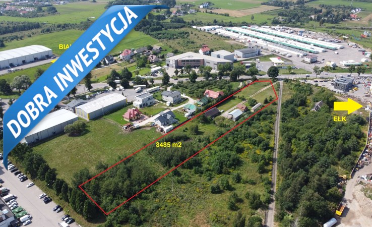działka na sprzedaż - Białystok, Bacieczki, Szosa Ełcka