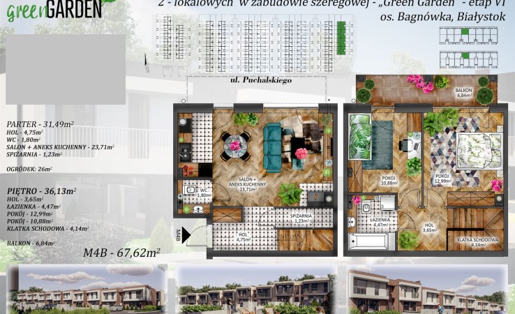 квартира на продажу - Białystok, Wygoda