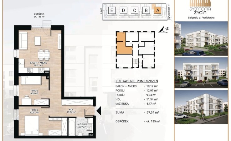 mieszkanie na sprzedaż - Białystok, Bacieczki, Produkcyjna