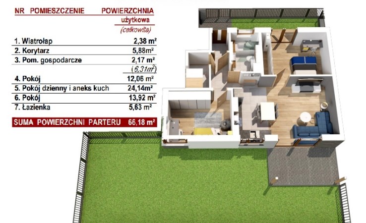 mieszkanie na sprzedaż - Choroszcz (gw), Porosły