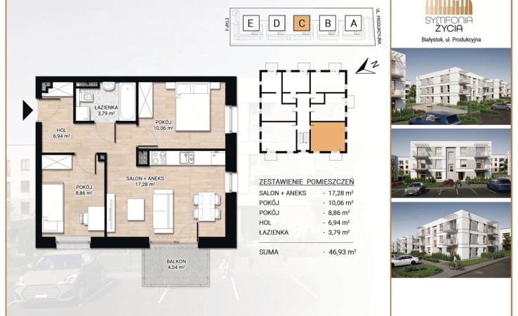 mieszkanie na sprzedaż - Białystok, Bacieczki