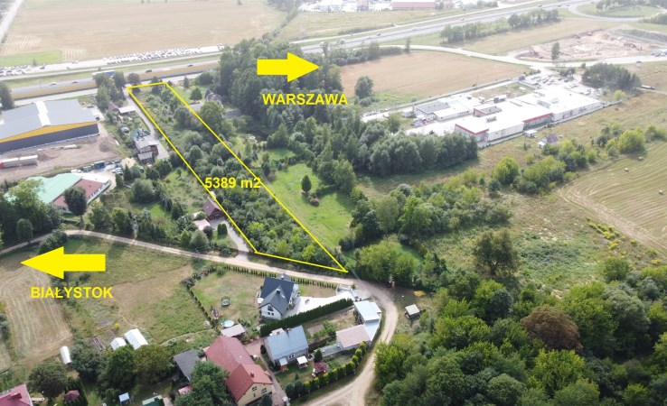 działka na sprzedaż - Choroszcz, Nowosiółki, Chmielna