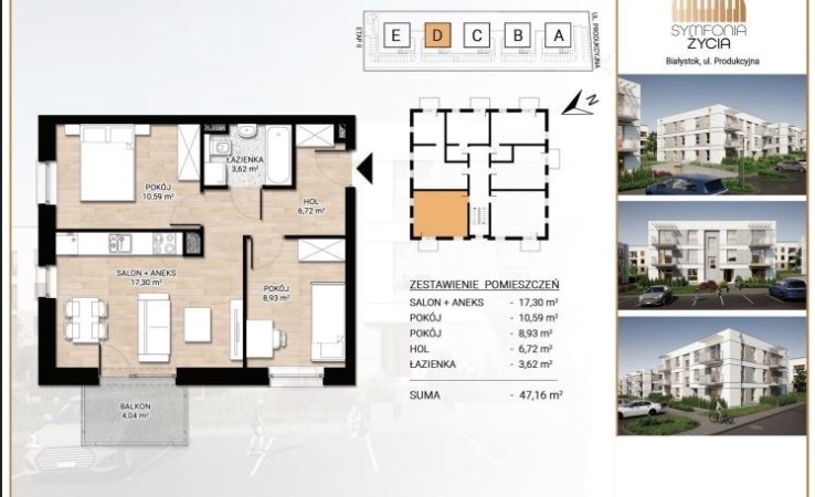 mieszkanie na sprzedaż - Białystok, Bacieczki