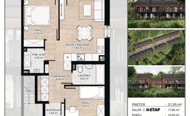 apartment for sale - Białystok, Jaroszówka