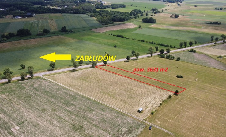 parcel for sale - Zabłudów, Bielska