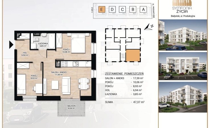mieszkanie na sprzedaż - Białystok, Bacieczki