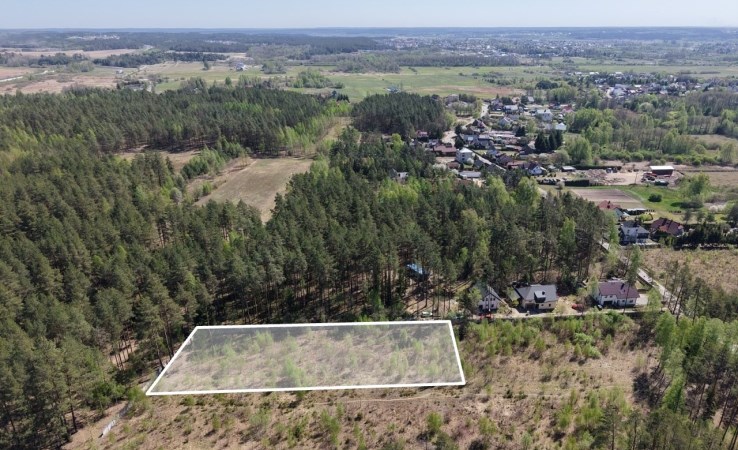 działka na sprzedaż - Wasilków (gw), Sochonie, Leśna